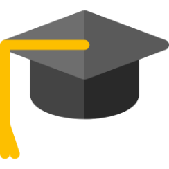 大学帽イラスト